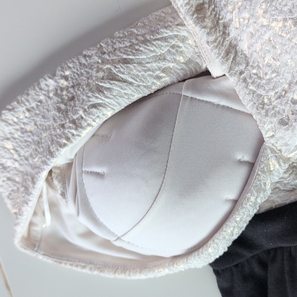 Candie's Juniors Dress Size Small White and Black - Picture 11 of 12